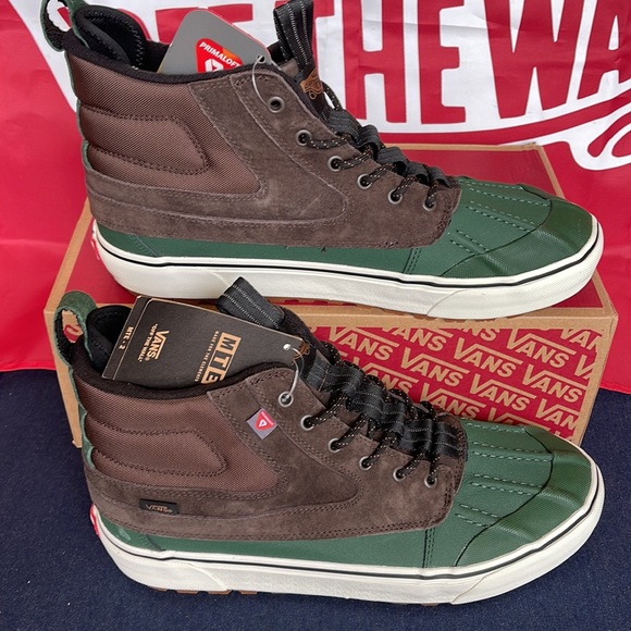 Vans Men’s Sk8-Hi Del Pat
Brown/Green
VNOA5JMNBGS
boots MTE - Picture 2 of 16